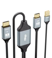 HDMI 2.1 to Displayport 1.4 Cable