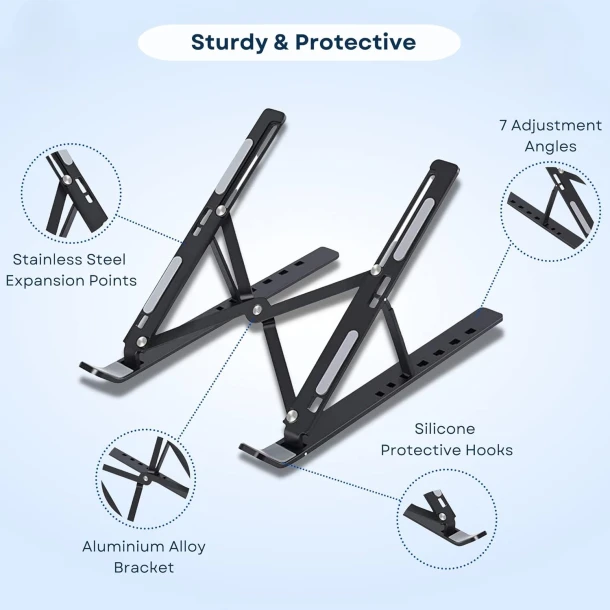 Laptop Stand Folding Bracket