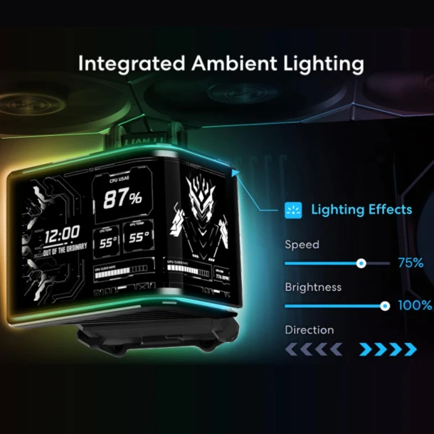 LIAN LI HydroShift II OLED Curved 360 TL