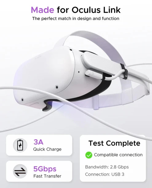 Type C Oculus Link Cable
