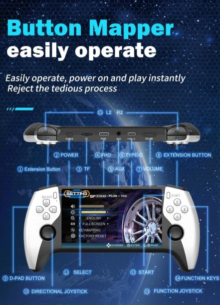 Handheld Video Game SF3500