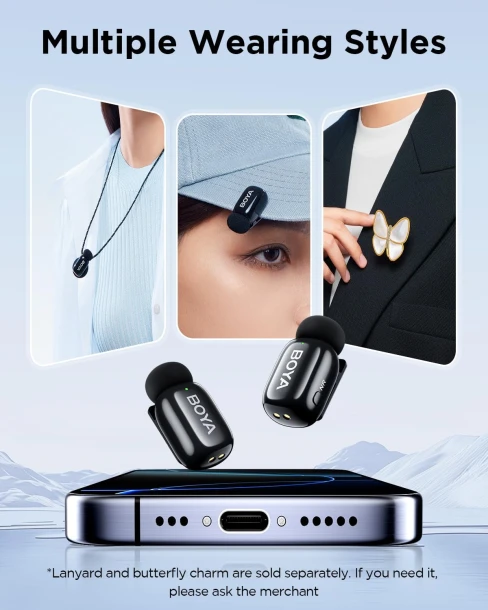 BOYA Microphone Mini 03 USB-C 2TX+RXU+CC