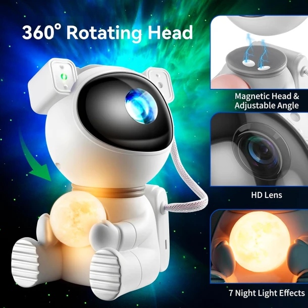 Astronaut Projector Light Wd 030