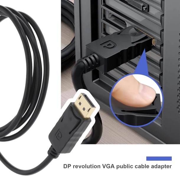 DisplayPort to VGA Cable
