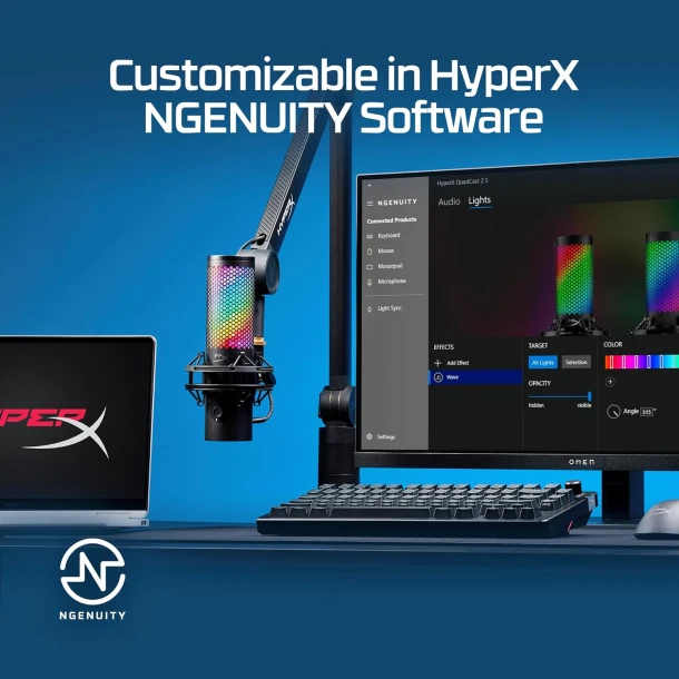 HyperX Microphone QuadCast 2S USB