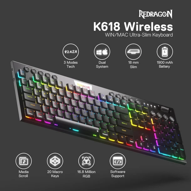 ReDragon Keyboard K618