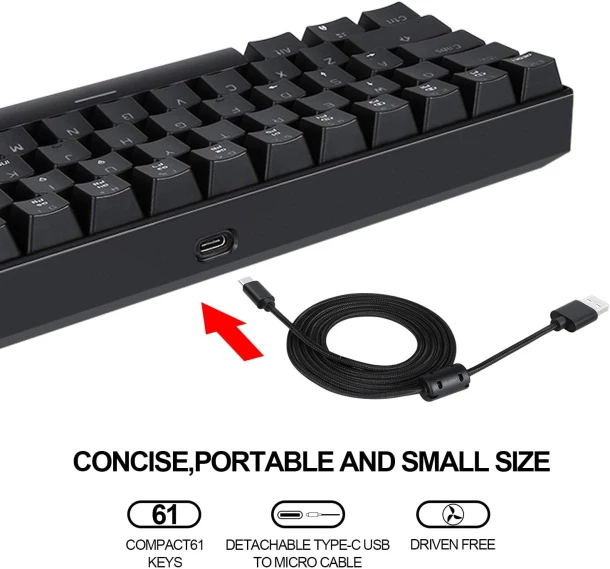 Motospeed Keyboard CK61