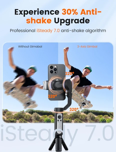 Smart Phone Gimbal iSteady V2S Kit