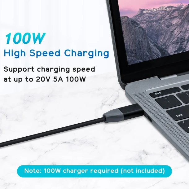 Usb-C to Usb-C Thunderbolt 3.0 Data Transfer Cable