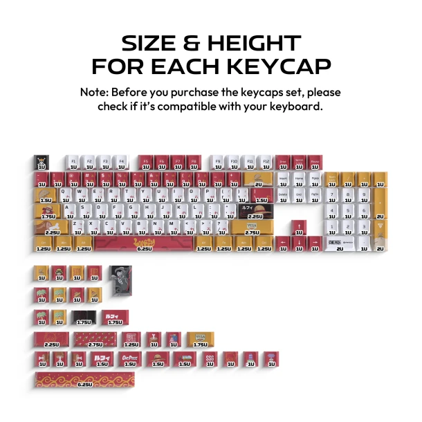 Fantech keycaps ACK03