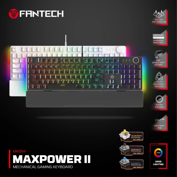 Fantech keyboard MK894 MAXPOWER II
