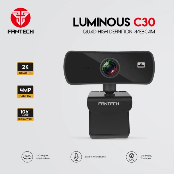 Fantech Webcam C30 Luminous