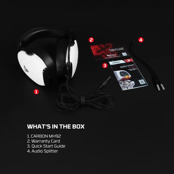 Fantech Headphone MH92 CARBON