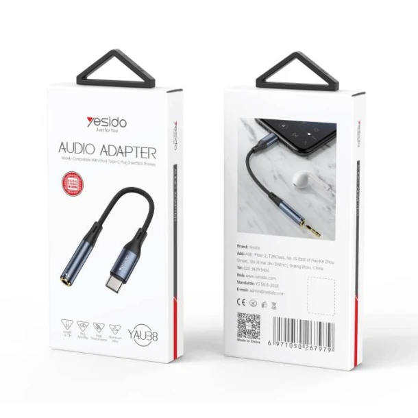 Yesido Audio Adapter C2AUX YAU38