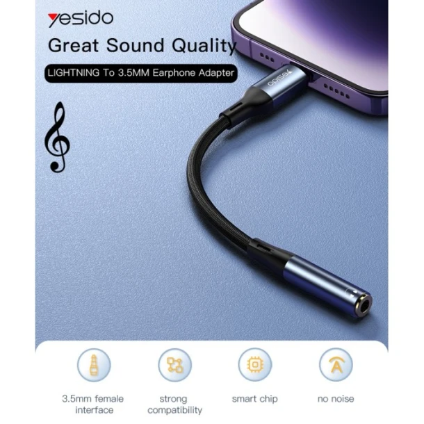 Yesido Audio Adapter L2AUX YAU37