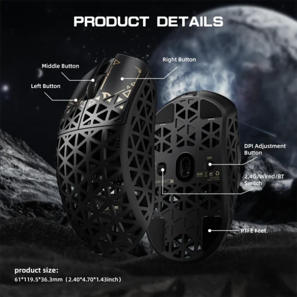 ATTACK SHARK Mouse R5 Ultra