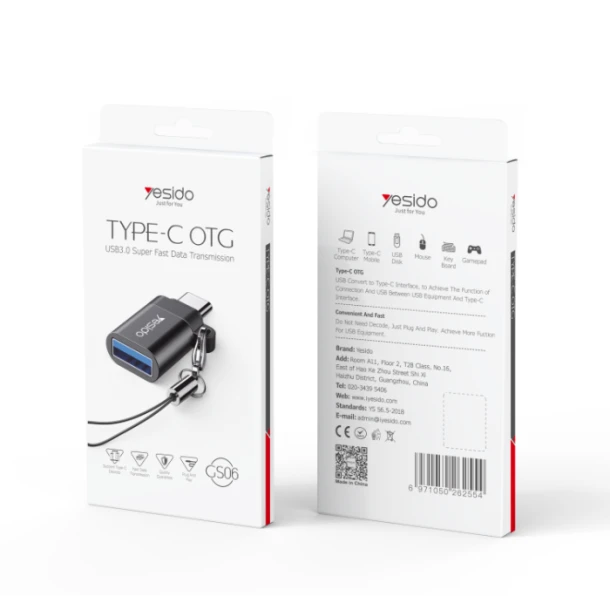 Yesido Adapter USB2C GS06