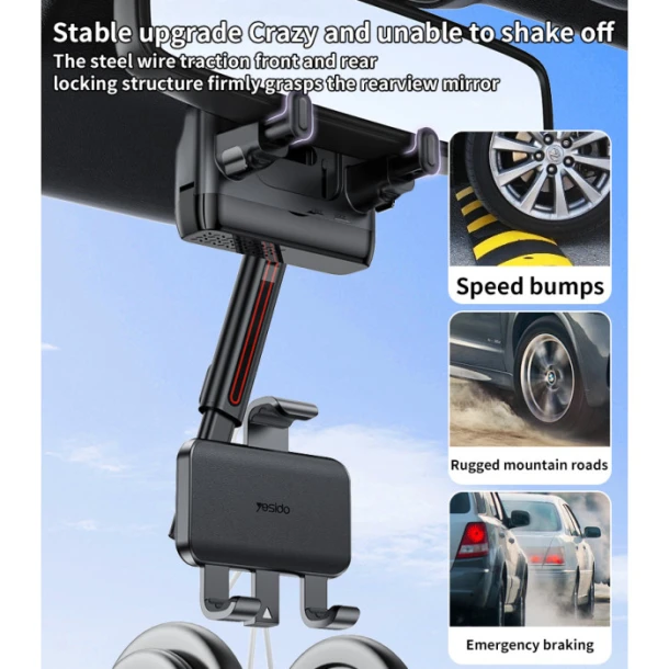 Yesido Rearview Phone Holder C265