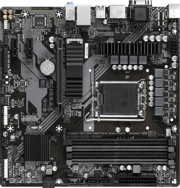 GIGABYTE B760M DS3H DDR4