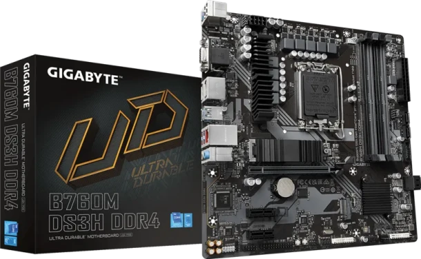 GIGABYTE B760M DS3H DDR4