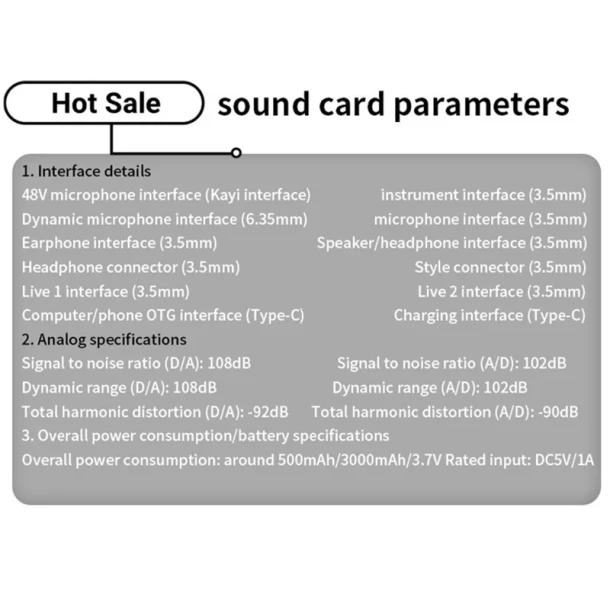 Digital Live Sound Card X5
