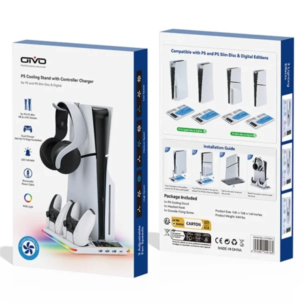 OIVO cooling stand PS5 slim IV-P5364X