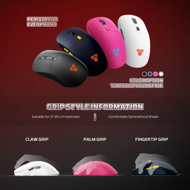 Fantech Mouse WG9RD Kanata Wireless
