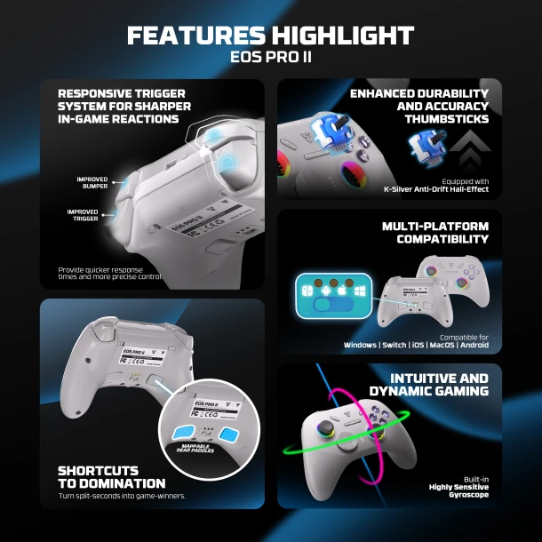 Fantech Wireless GamePad WGP15V2 EOS PRO II