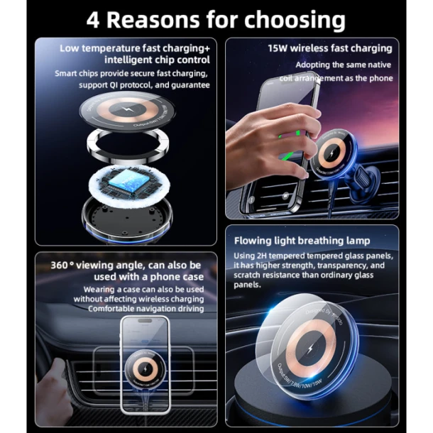 Yesido Magnetic Car Charger C308