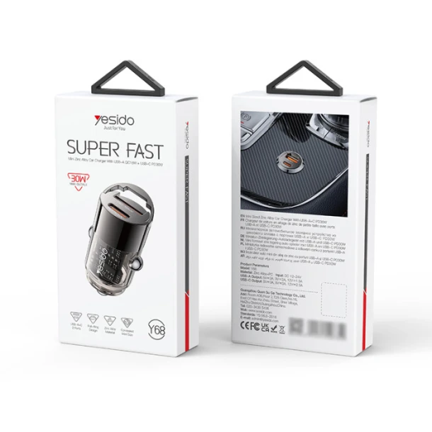 Yesido Car Charger Y68