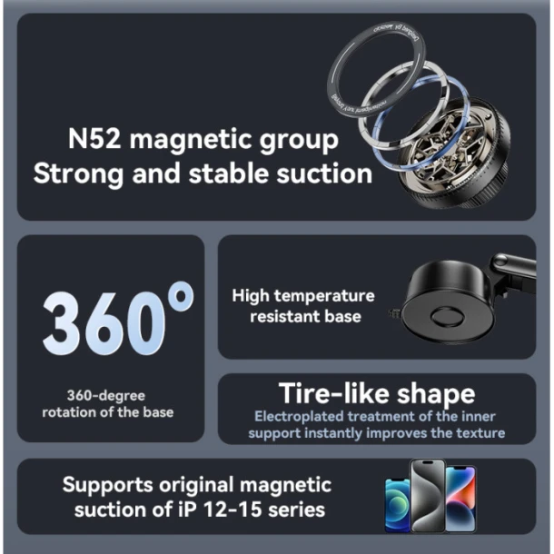 Yesido Magnetic Phone Holder C266