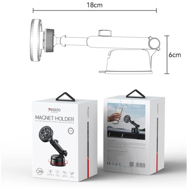Yesido Magnetic Phone Holder C266