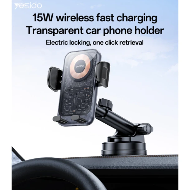 Yesido Wireless Phone Holder Charger C307