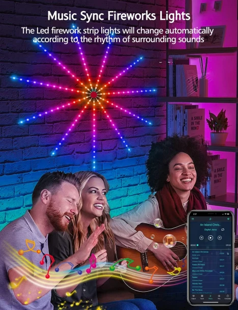 Firework LED Lights