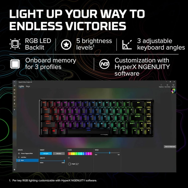HyperX Keyboard Alloy Origins 65