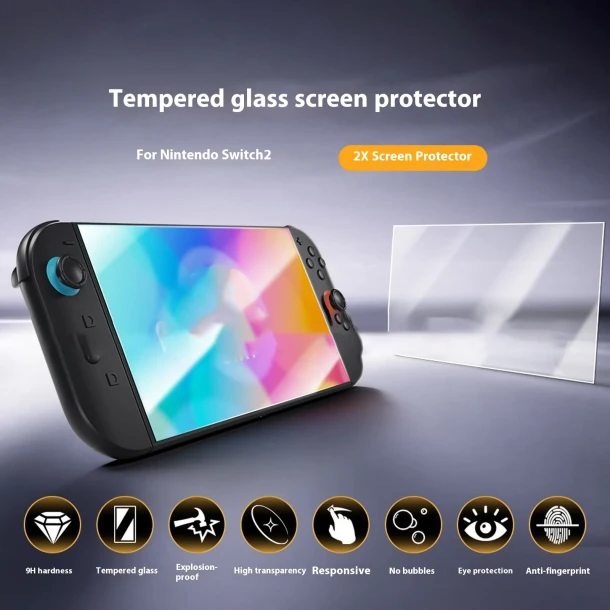 Protect Glass Screen for Nintendo Switch 2