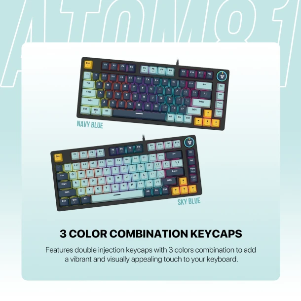 Fantech keyboard MK875 V2 ATOM81 MIZU