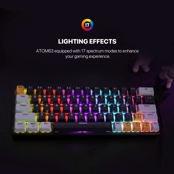 Fantech keyboard MK874 V2 ATOM63