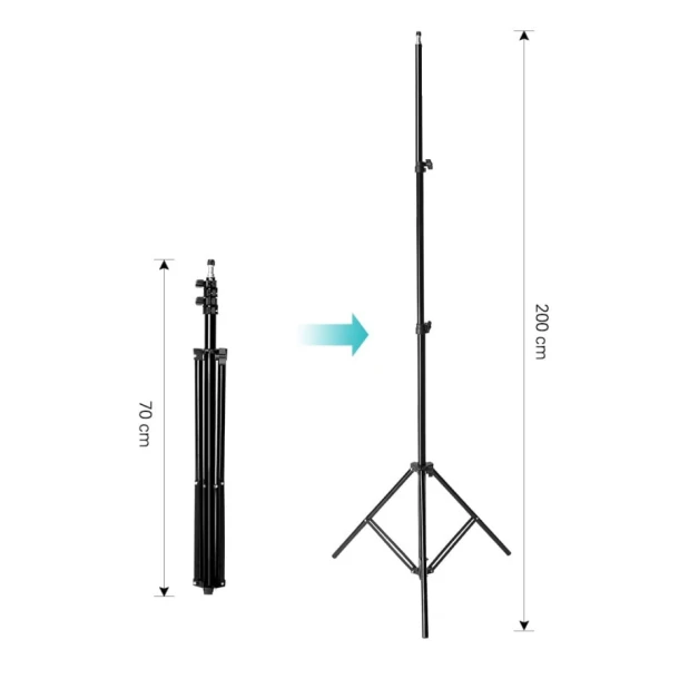 Studio Lighting Stand Kit LD TZ07A