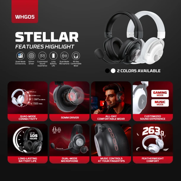 Fantech Headphone WHG05 STELLAR