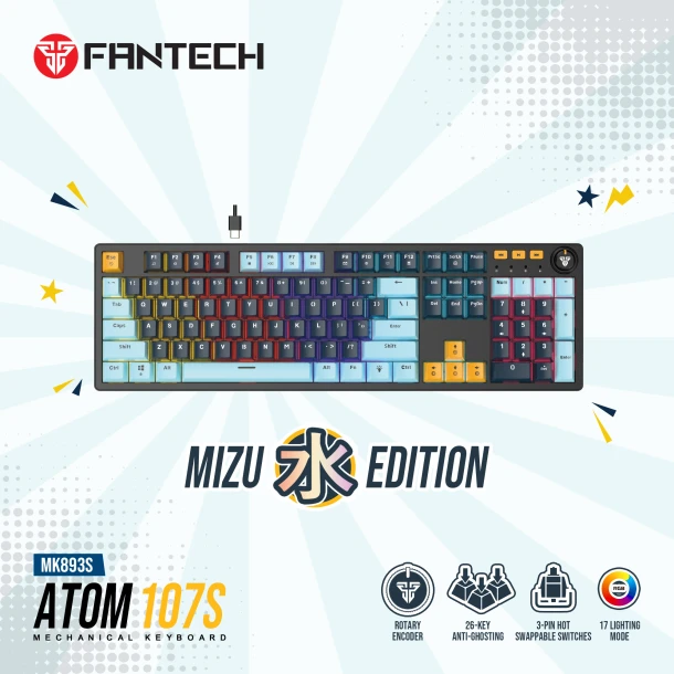 Fantech keyboard MK893S ATOM107S MIZU