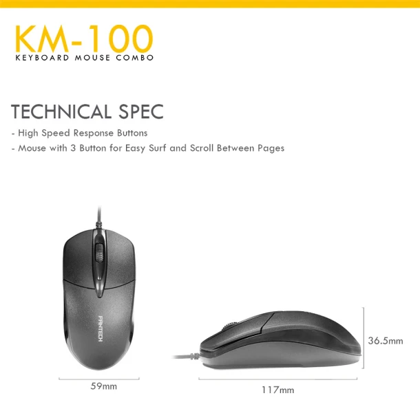 Fantech Bundle KM100