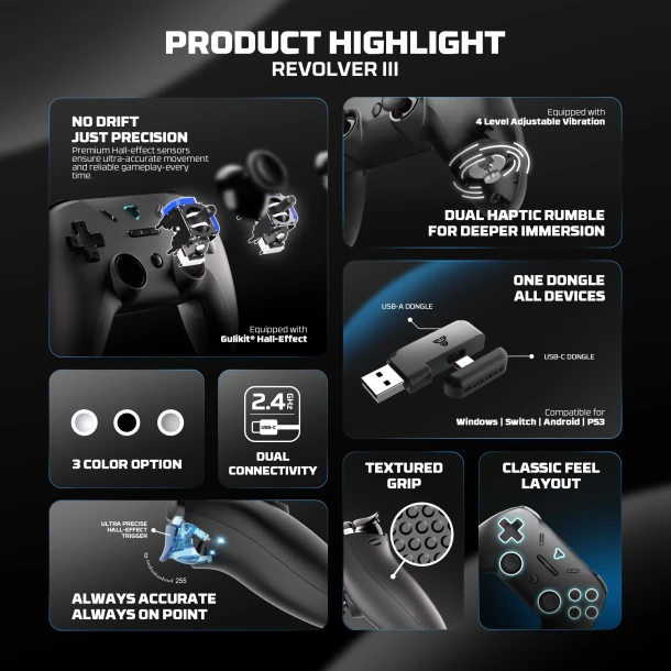 Fantech Wireless GamePad WGP12S