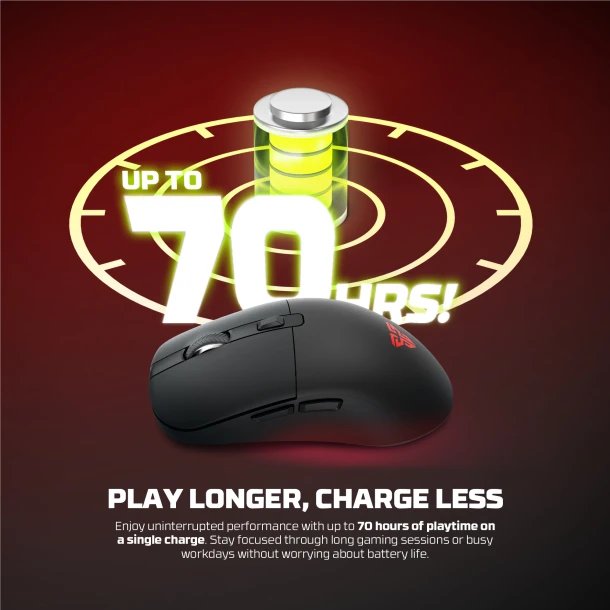 Fantech Mouse WG9RD Kanata Wireless