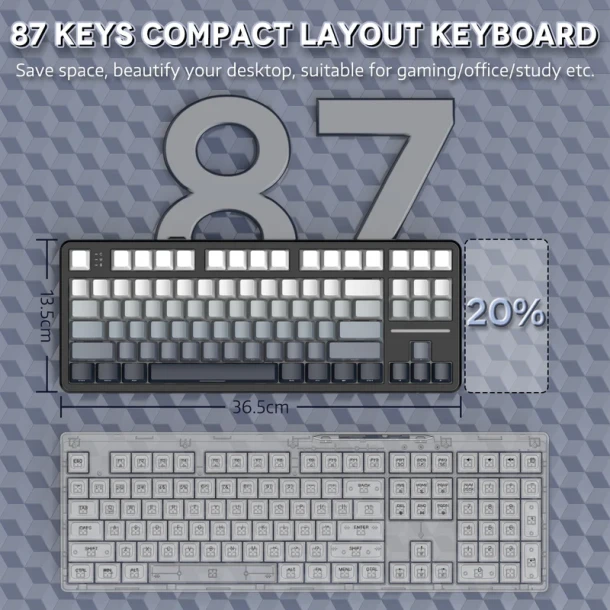 ATTACK SHARK Keyboard X87
