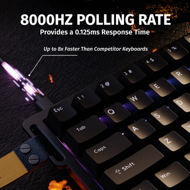 ATTACK SHARK Keyboard X68 HE