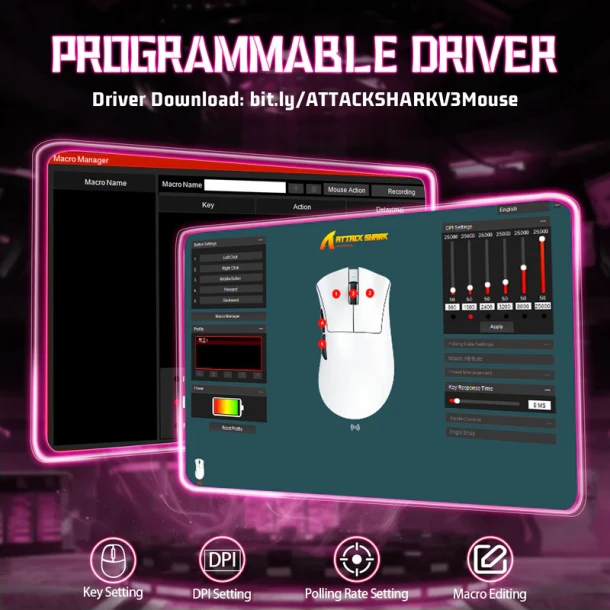 ATTACK SHARK Mouse V3