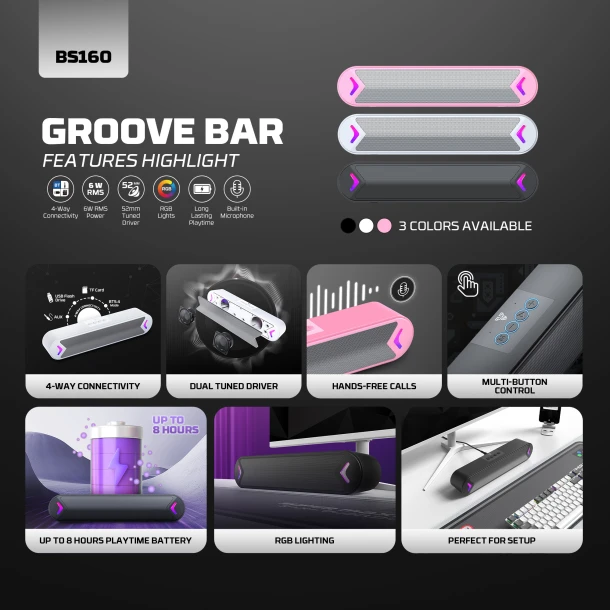 Fantech Speaker BS160 GROOVE BAR