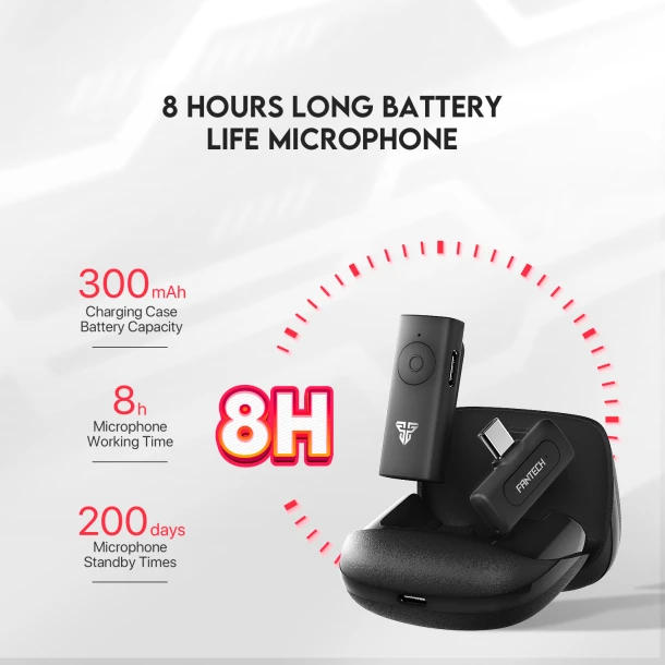 Fantech Wireless Microphone WMV11C LEVIOSA AIR