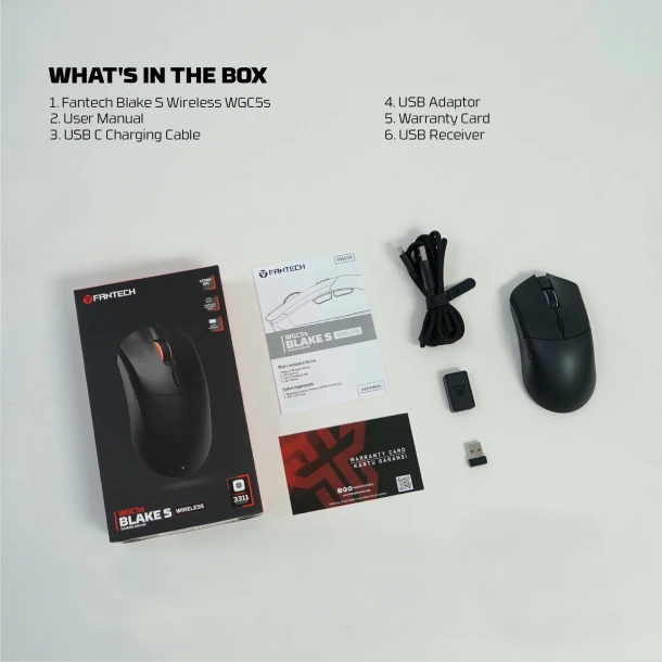 Fantech Mouse WGC5S BLAKE